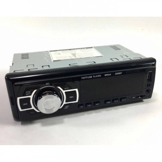 Автомагнітола PIONEER MP3 2055 ISO з Bluetooth від компанії Кактус - фото 1