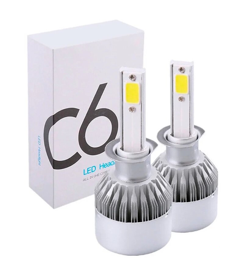 Автомобільні LED лампи С6-H7 від компанії кактус - фото 1