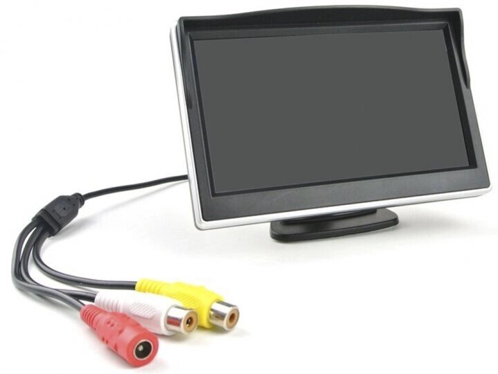 Автомобільний монитор Timloon TFT LCD дисплей 5 дюймів Чорний від компанії Кактус - фото 1
