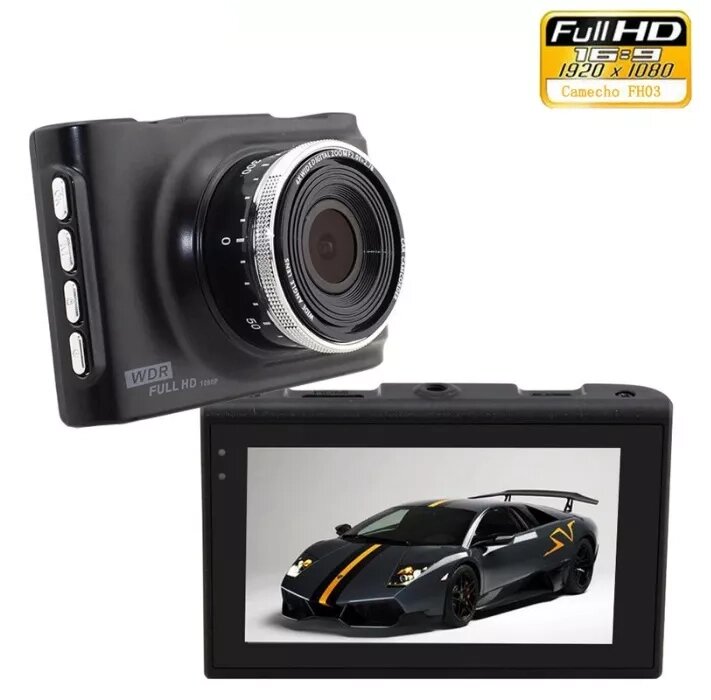 Автомобільний відеореєстратор T612 / FH03S DVR Novatek 96650 FullHD від компанії Кактус - фото 1