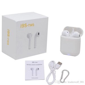 Бездротові Bluetooth навушники iFans TWS i9S White