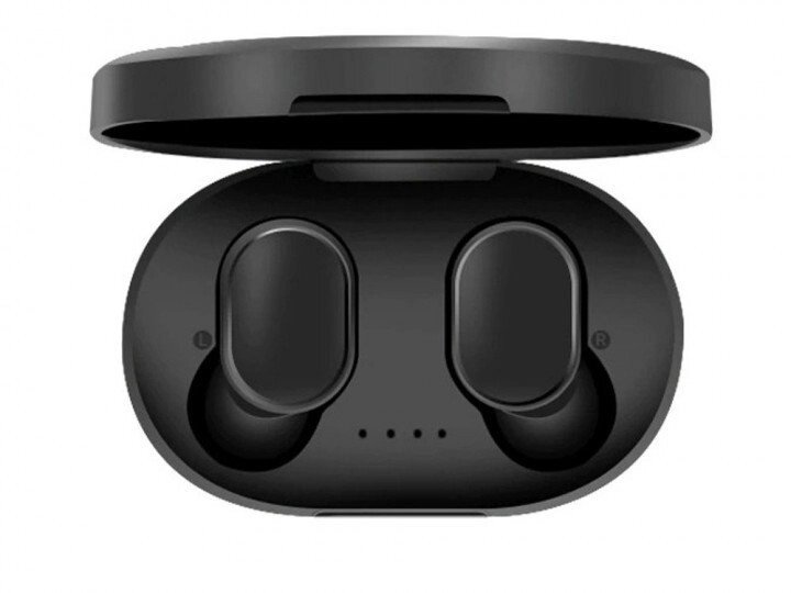 Бездротові Bluetooth-Навушники A6s Black від компанії Кактус - фото 1