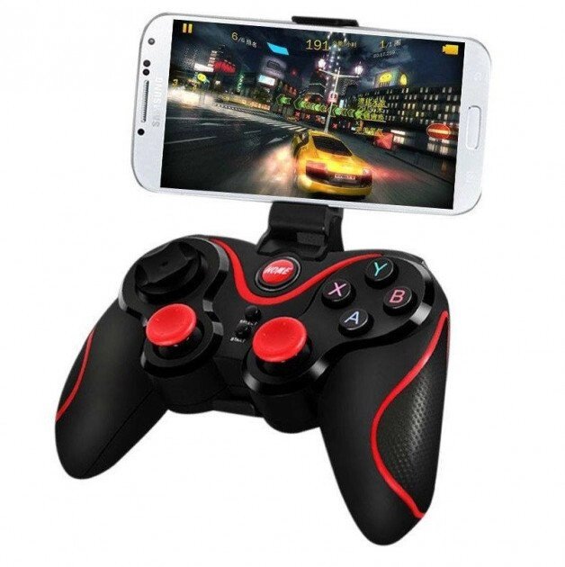 Бездротовий ігровий геймпад Bluetooth-джойстик для телефону смартфона X3 Android від компанії Кактус - фото 1