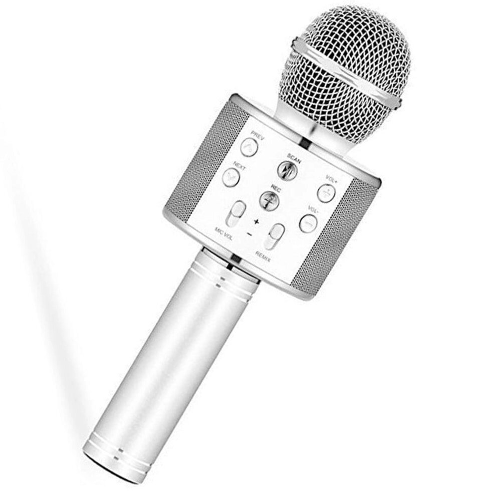 Бездротовий караоке-мікрофон WS-858 від компанії Кактус - фото 1
