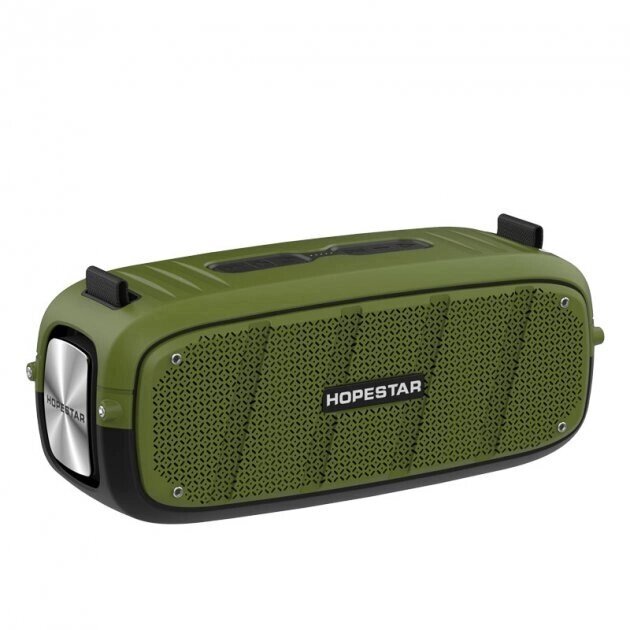 Bluetooth колонка Hopestar A20 Pro - зелений від компанії Кактус - фото 1