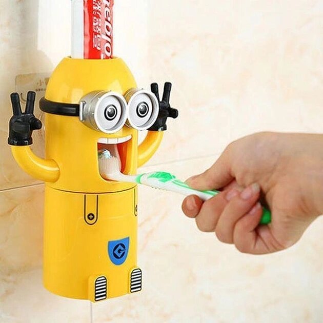 Дозатор для зубної пасти та утримувач від компанії Кактус - фото 1