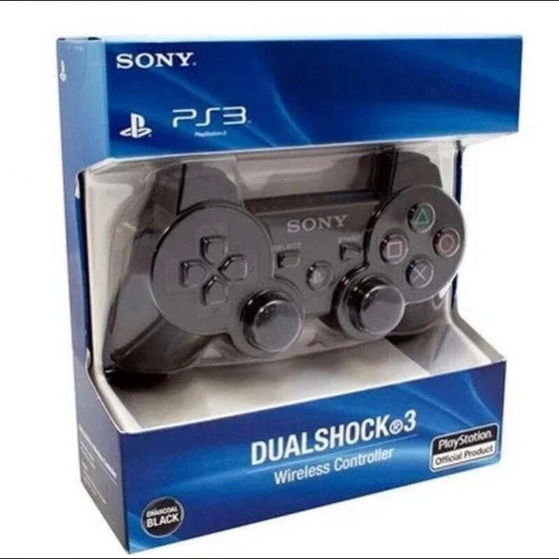 Джойстик PS3A ігровий Sony Doubleshok від компанії Кактус - фото 1