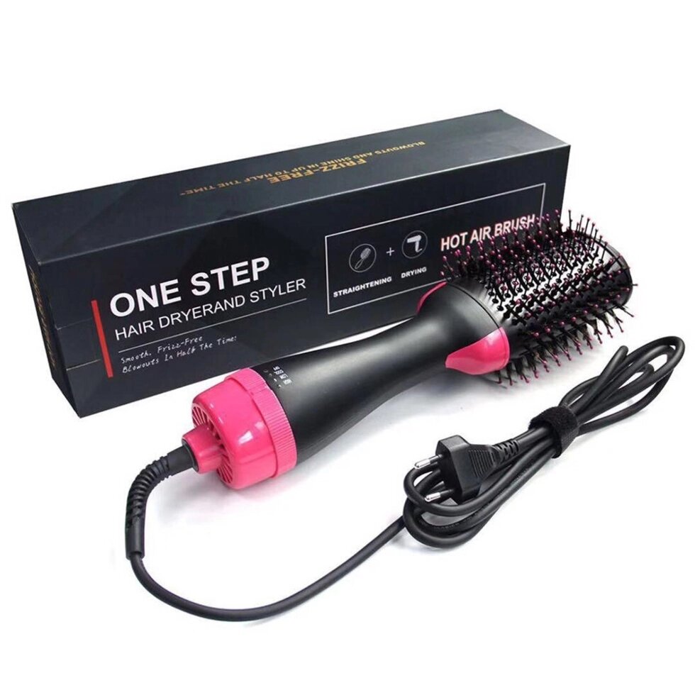 Фен щетка One Step Hair Dryer &Styler с Ионной Технологией и Керамическим Покрытием от компании Кактус - фото 1
