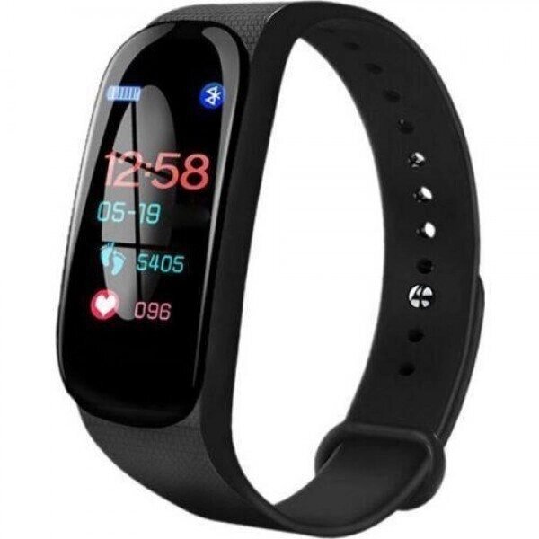 Фітнес браслет M5 Band Smart Watch Bluetooth 4.2, крокомір, фітнес трекер, пульс, монітор сну від компанії Кактус - фото 1