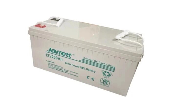 Гелевий аккумулятор Jarrett 12V 150 Ah BATTERY GEL для котла і сонячних панелей від компанії Кактус - фото 1