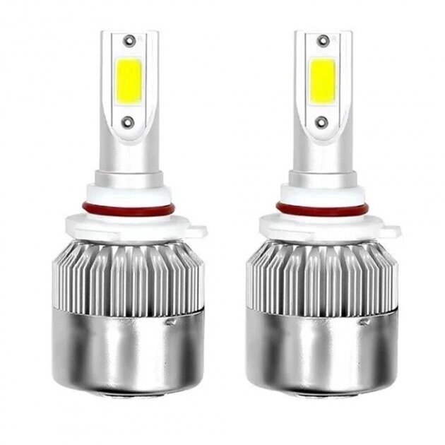 Комплект LED ламп останнього покоління HeadLight C6 HB4 від компанії Кактус - фото 1