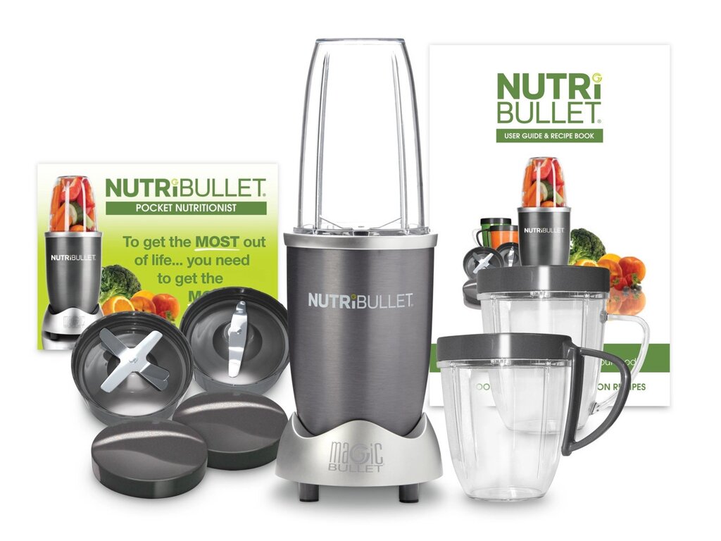 Кухонний харчовий комбайн блендер Nutri Bullet 600W соковитискач/екстрактор Нутрі Буллет від компанії Кактус - фото 1