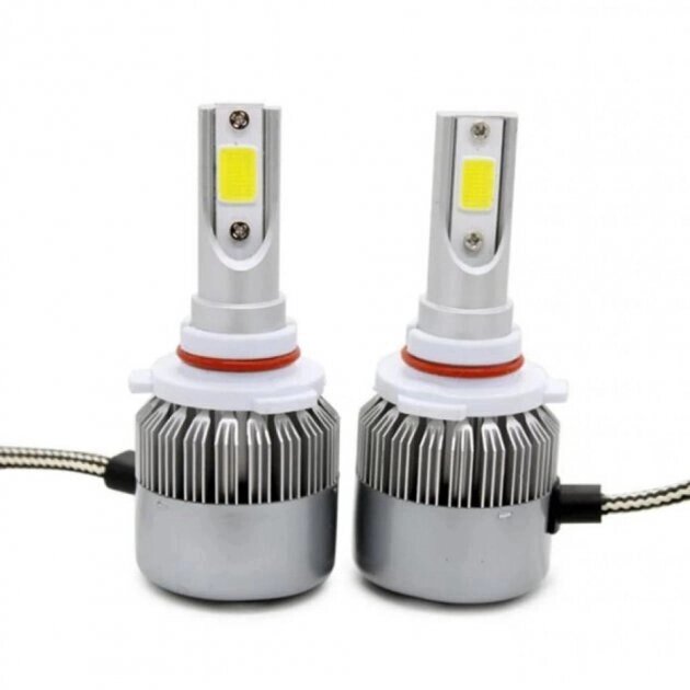 Лампи світлодіодні C6 HB3 9005 12-24V COB 2шт від компанії Кактус - фото 1