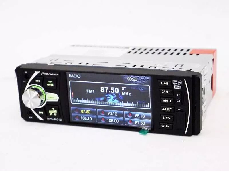 Магнітола для автомобіля Pioneer 4021B екран 4.1 "Bluetooth + MP4, MP3 від компанії Кактус - фото 1