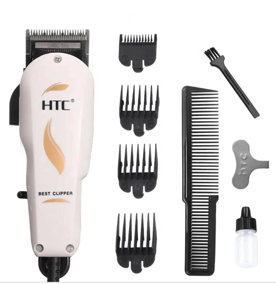 Машинка для стрижки волосся, бритва, триммер HTC CT-602 від компанії Кактус - фото 1
