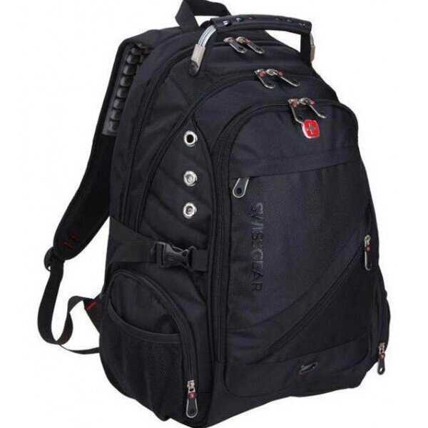 Міський рюкзак Swissgear 8810 Чорний від компанії Кактус - фото 1