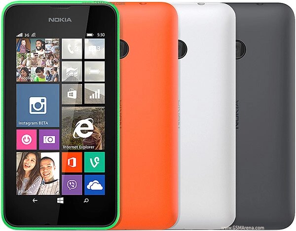 Мобільний телефон Nokia Lumia 530 Dual Sim сенсорний мобільний телефон 2 сім від компанії Кактус - фото 1