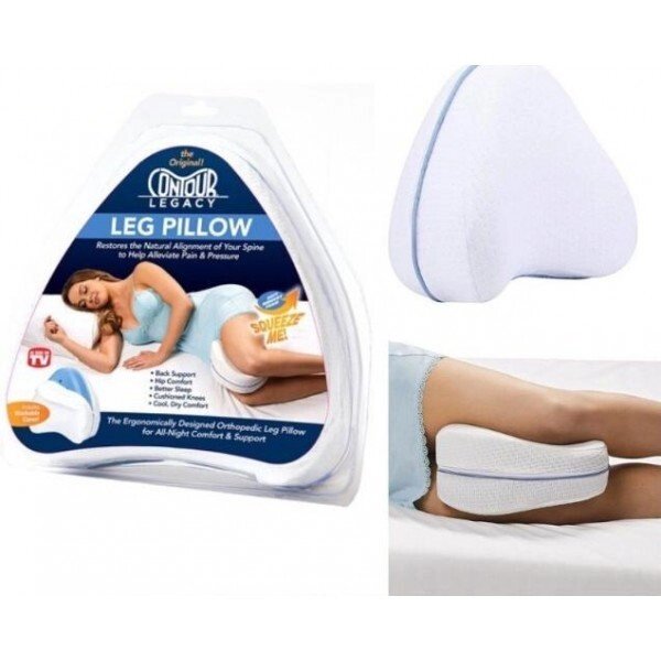 Ортопедична подушка для ніг и колін анатомічна з ефектом пам'яті від компанії Кактус - фото 1