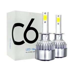 Комплект автомобільних LED ламп LVD C6 H1 5537