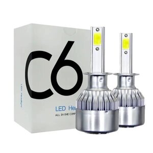 Комплект автомобільних LED ламп LVD C6 H1 5537