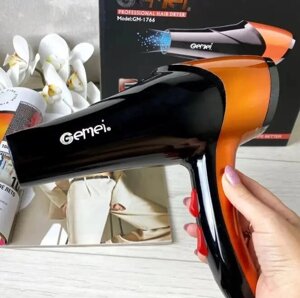 Фен для волосся, професійний 2600W Gemei GM-1766
