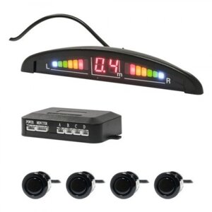 Паркувальна система Premium Parking Sensor Plus на 4 датчики (чорний)