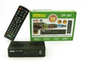 ТВ тюнер Operasky OP-307 приставка DVB-Т2 в Києві от компании Кактус