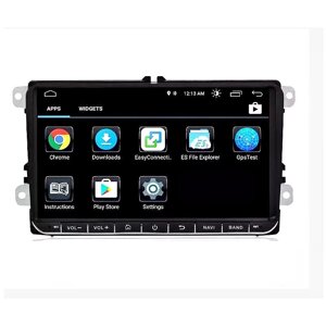 Штатна магнітола Android Volkswagen Polo 2009-2014 Екран 9" 4\32 Гб Автомагнітола Андроїд 10 GPS Wi-Fi Поло