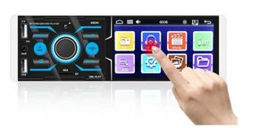 Автомагнітола Pioneer 4063 ISO - Сенсорний екран 4,1''+ RGB підсвічування + DIVX + MP3 + USB + Bluetooth + AV