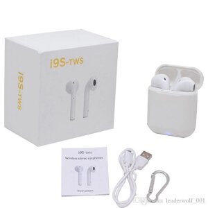 Бездротові Bluetooth навушники iFans TWS i9S White в Києві от компании Кактус