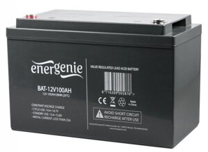 Акумуляторна батарея 12 В 100 АЧ ENERGENIE ват-12V 100ан