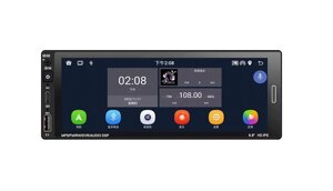 Універсальна магнітола 6.9'' 1DIN WINDOWS With Carplay