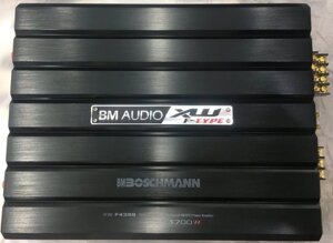 Автомобільний Підсилювач Звуку Boschmann BM Audio XW-F4399 1700W 4-х Канальний