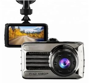 Відеореєстратор Автомобільний FullHD T666G+ з камерою заднього виду