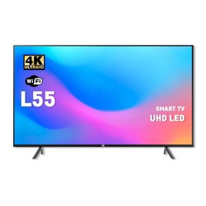 Телевізор безрамковий TV Xiaomi Led TV L55 I Android 13.0 I Wi-Fi I Smart I USB 3.0 в Києві від компанії Кактус