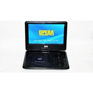 Портативний DVD-програвач 9,8 дюймів Opera акумулятор/TV тюнер/USB