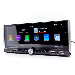 Автомагнітола із сенсорним екраном 6.9" 1DIN 6280А 4/64GB ANDROID магнітола із Carplay