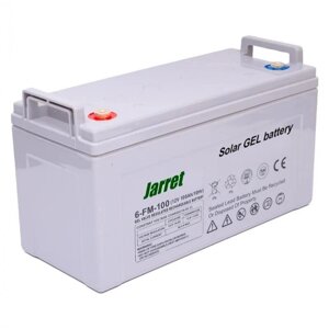 Гелевий акумулятор Jarrett GEL Battery 120 Ah 12V, офіційний, для solar панелей