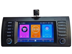 Штатна магнітола X5 E39 E53 Android 12, 4+32 GB, функція carplay і CANBUS