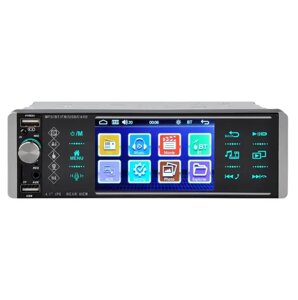 Автомобільна магнітола Bluetooth 4168 Al 1DIN з сенсорним екраном 5.1