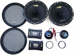 Автомобільні колонки Boschmann BM Audio F- 628-X6 13см двосмугові компонентні 250W