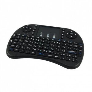 Аксесуари для телебачення UKC Бездротова міні клавіатура з тачпадом UKC I8 2.4 G для Smart TV