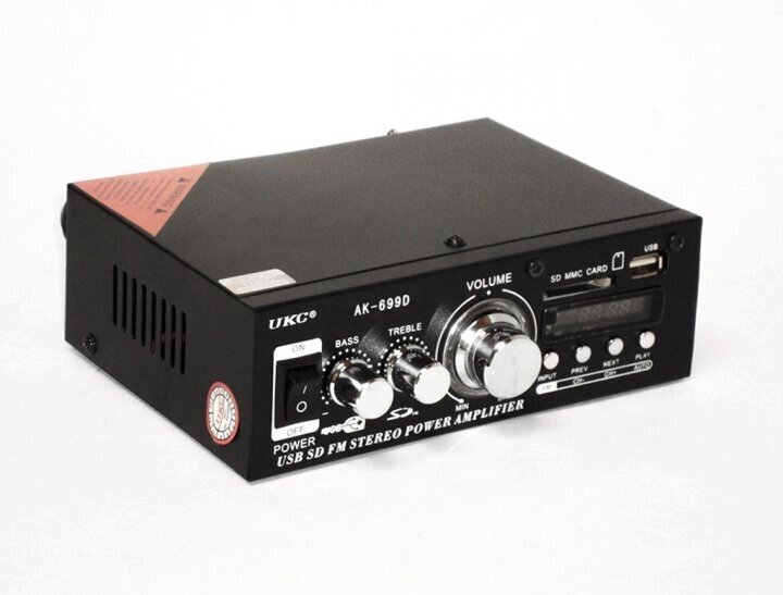 Підсилювач звуку UKC AK-699BT Bluetooth від компанії Кактус - фото 1