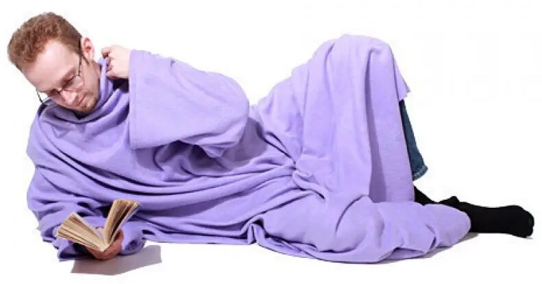 Плед із рукавами Snuggie Blanked Снуггі від компанії Кактус - фото 1