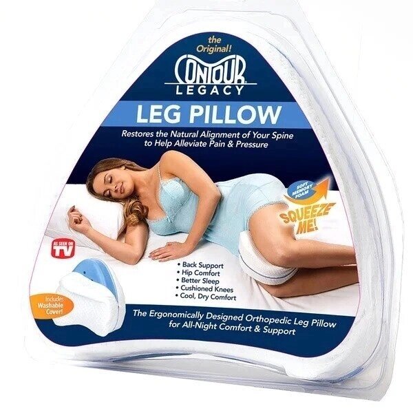 Подушка ортопедична для колін та ніг Contour Legacy Leg Pillow від компанії Кактус - фото 1