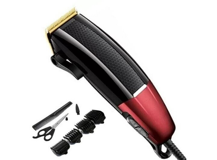 Професійна машинка для стрижки волосся Gemei GM-807 9W від компанії Кактус - фото 1