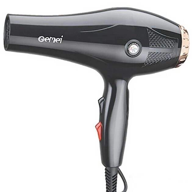Професійний Фен для волосся Gemei GM-1776 від компанії Кактус - фото 1