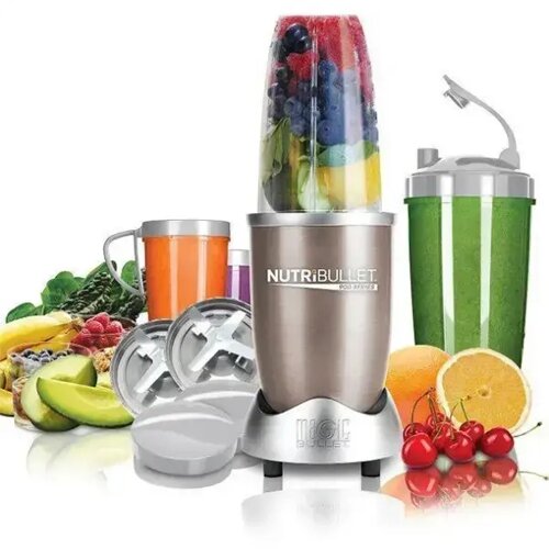 Професійний кухонний комбайн фітнес-блендер НутріБулет NUTRiBULLET 900W з насадками