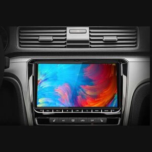 Popata Foltswagen Car Radios Всі версії 8 -дюймові датчики нижні кнопки VW Volkswagen Android 10 Touran