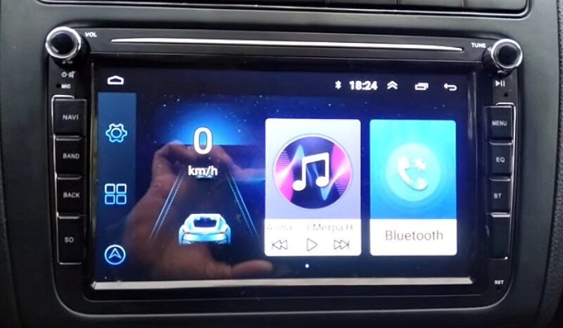 Штатна магнітола Android Volkswagen Polo Sedan 2010 Екран 8" 2\8Гб Автомагнітола Андроїд 10 GPS Wi-Fi Поло від компанії Кактус - фото 1